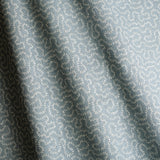 Poem Dusty Blue - Linen fabric