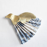 Handcrafted Studio work – Decoration bird Blue