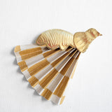 Handcrafted Studio work – Decoration bird Yellow