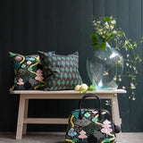 Saga Forest Black/Multi - Cotton fabric