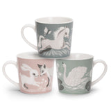 Fairytale Fox Pink - Small Porcelain Mug
