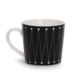 Riviera Black - Small Porcelain Mug