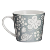 Wild at heart Blue - Large Porcelain Mug