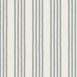 Fields Ivory/Dusty Blue - Linen fabric