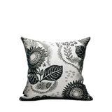 September Sand/Black - Cushion cover 40x40 cm