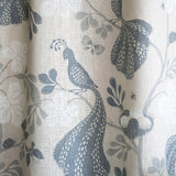 Night birds Ivory/ Dusty Blue - Cushion cover 40x40 cm