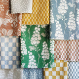Flora Deep Green - Cushion cover 40x40 cm