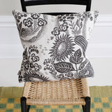 September Sand/Black - Cushion cover 40x40 cm