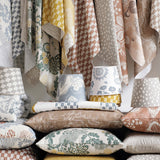 Gustav Mustard/Rye - Linen fabric