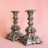 Swedish Vintage Candle holders Baroque style