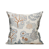 May Ivory/Dusty Blue - Cushion cover 50x50 cm