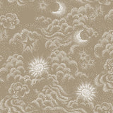 Happy Cloud Nutty/Sand - Linen fabric