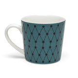 Net Blue/Black - Small Porcelain Mug