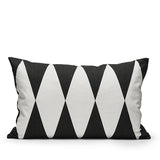 Harlequin Black/White - Cushion cover 60x40 cm