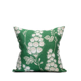 Flora Deep Green - Cushion cover 40x40 cm