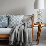 Organic Wool Throw Pebble