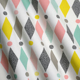 Harlequin White/Multi 360g - Cotton fabric