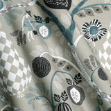 Fruit Garden Grey - Cotton fabric