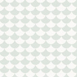 Waves White/Dusty Aqua - Wallpaper
