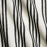 Fields Ivory/Black - Linen fabric