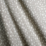 Linen Fabric -Sakura Spring -Sandst/Eb -Swatch A6