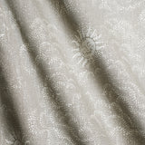 Happy cloud  Sandstone/Ebony - Linen Fabric Swatch A6