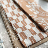 Gustav Terra/Sand - Linen fabric