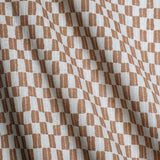 Gustav Terra/Sandstone - Linen Fabric Swatch A6