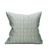 Humble Stripe Summer Green Dusty Blue - Cushion cover 50x50cm