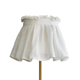 Lampshade Skirt L - Linen White