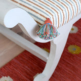 Humble Stripe -Dusty Blue Terra - Cushion cover 50x50cm