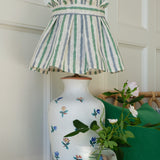 Humble Stripe DBlue Green - Lampshade Skirt S