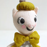 Petite Pig - Small Linen doll