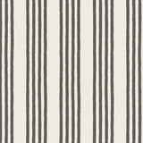 Fields Ivory/Black - Linen fabric