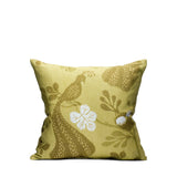Night Birds Sunny Yellow - Cushion cover 40x40 cm