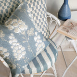 Flora Dusty Blue - Cushion cover 50x50 cm