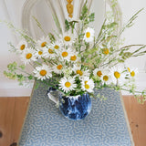 Poem Dusty Blue - Linen fabric
