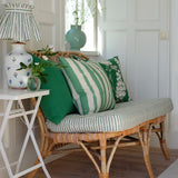 Linen Deep Green - Cushion cover 50x50 cm