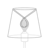 Sakura Spring Dusty Blue - Lampshade S
