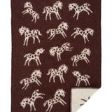 Pony Brown - Organic lambs wool Baby Blanket