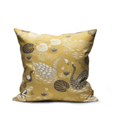 Noble Nymphs - Yellow - Cushion cover 50x50cm