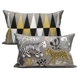 Tiger/Brilla Grey - Cushion cover 60x40 cm (one cushion/two motifs)